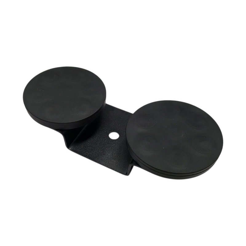 Light Bar / Beacon Flat Magnetic Mounting Bracket Kit | 66mm