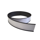 Magnetic Label Holder with Blank Label Insert & Plastic Cover (50mm)