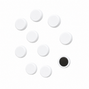 Fridge / Whiteboard Ferrite Magnets - 10 Pack (22mm x 7mm)