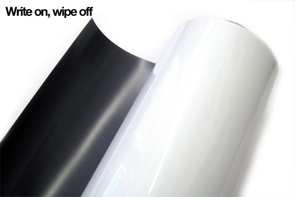 1000mm x 0.9mm White Gloss Magnetic Roll for Wide Format Printing (Flexible Rubber)
