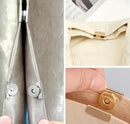 No-Sew Magnetic Clamp-On Snap Button Set - Silver | Gold | Bronze | Gunmetal (14mm)