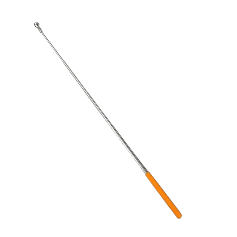 Magnetic Telescopic 'Swivel Head' Pick Up Tool w/ Rubber Grip
