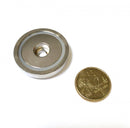 32mm x 8mm Pot with 5.5mm Hole (Rare Earth)