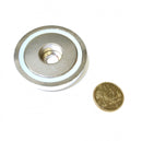 48mm x 11.5mm Pot with 8.5mm Hole (Rare Earth)