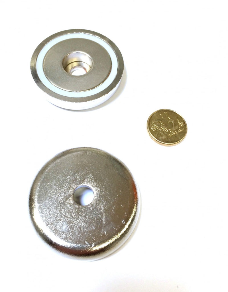 48mm x 11.5mm Pot with 8.5mm Hole (Rare Earth)