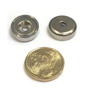 16mm x 5mm Pot with 3.5mm Countersunk Hole (Rare Earth)