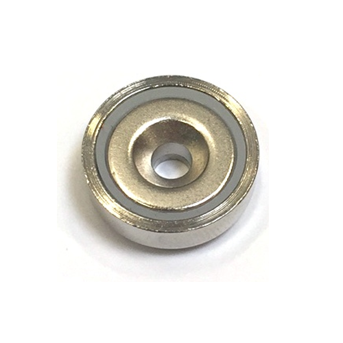 20mm x  7mm Pot with 4.5mm Countersunk Hole (Rare Earth)