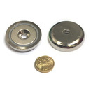 36mm x 9mm Pot with 6.5mm Countersunk Hole (Rare Earth)