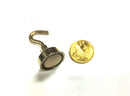 20 x 7mm Pot with 7mm Post & Hook (Rare Earth)
