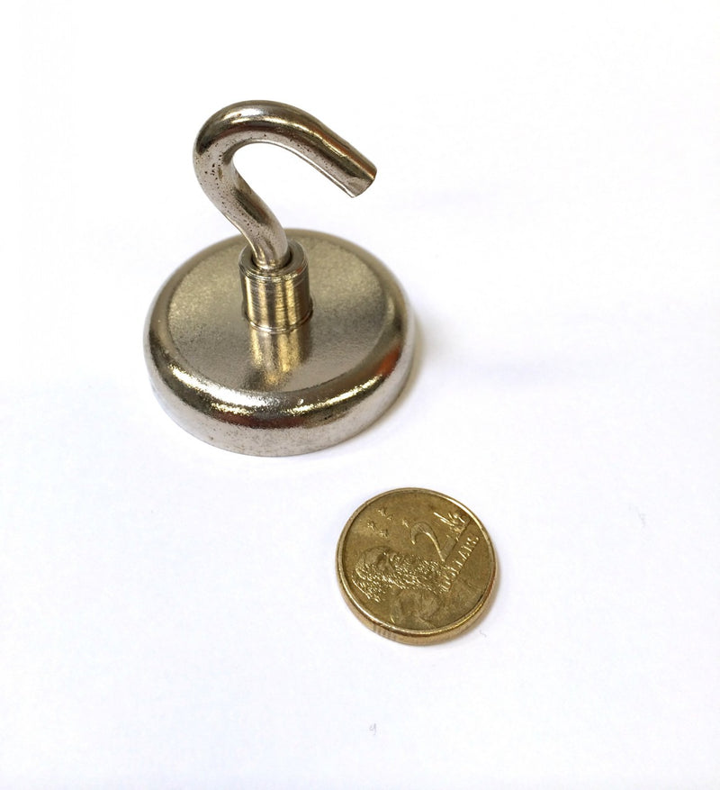 42 x 9mm Pot with 9mm Post & Hook (Rare Earth)