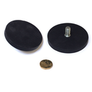 66 x 8.5mm Pot with 15mm Boss & Rubber Case (M8 External Thread)