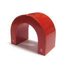 86mm x 70mm x 54mm x 45mm Horseshoe Magnet | 7mm Hole (Alnico)
