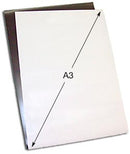 A3 x 0.9mm White Gloss PET Magnetic Whiteboard (Oversize A3)