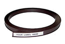 17 x 3mm Brown U-Channel Stripping (Flexible Rubber)