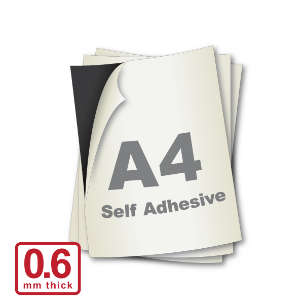 A4 x 0.6mm Self Adhesive (Standard A4)